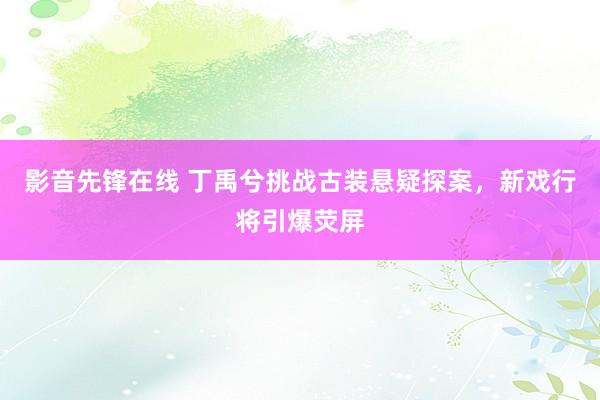 影音先锋在线 丁禹兮挑战古装悬疑探案，新戏行将引爆荧屏