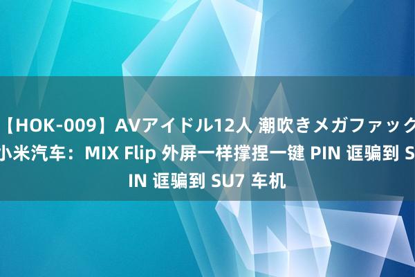 【HOK-009】AVアイドル12人 潮吹きメガファック！！！ 小米汽车：MIX Flip 外屏一样撑捏一键 PIN 诓骗到 SU7 车机