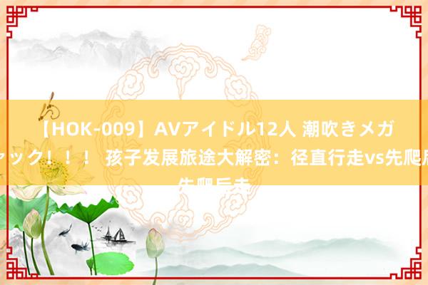 【HOK-009】AVアイドル12人 潮吹きメガファック！！！ 孩子发展旅途大解密：径直行走vs先爬后走