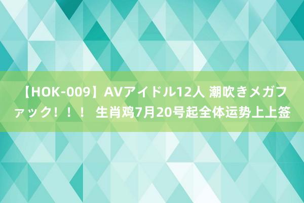 【HOK-009】AVアイドル12人 潮吹きメガファック！！！ 生肖鸡7月20号起全体运势上上签