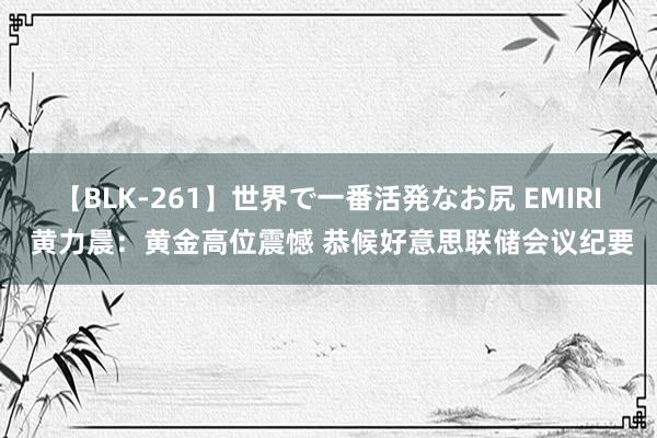 【BLK-261】世界で一番活発なお尻 EMIRI 黄力晨：黄金高位震憾 恭候好意思联储会议纪要